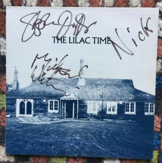 The Lilac Time.  Self Titled 1st Lp 1988 Signed By Band With 2 Promo Post Cards.