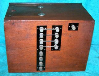 1922 RCA / Westinghouse RA/DA.  RC radio in VG cond.  with three display tubes 2