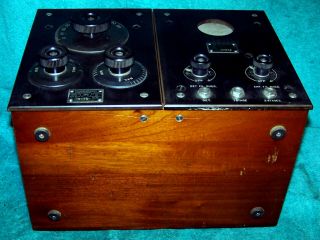 1922 RCA / Westinghouse RA/DA.  RC radio in VG cond.  with three display tubes 3