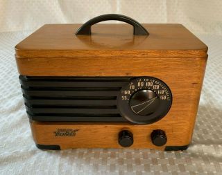Philco Pt - 43 - F Vintage Tube Radio In