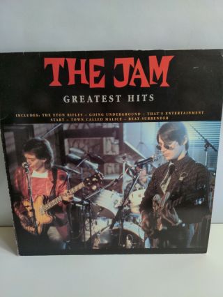 The Jam - Greatest Hits - Vinyl Lp Record Album 849554 Polydor 1991 Paul Weller