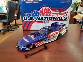 2001 Mac Tools U.  S.  Nationals Color Chrome 1:24 Nhra Funny Car Action Mib