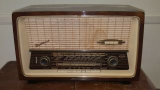 Neckermann Brilliant Radio German Antique Radio Vintage Art Deco 1930s