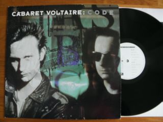 Cabaret Voltaire Code 1987 Vinyl Lp Record Album Vg,  / Vg,