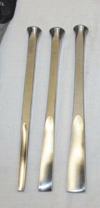 Set Of 3 Gouge Chisels: 1/4” 1/2” & 5/8” Made In India C