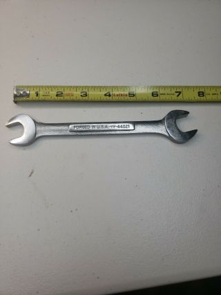 Vintage Craftsman Double Open End Wrench 16mm,  18mm,  - Vv - 44521 Made In Usa