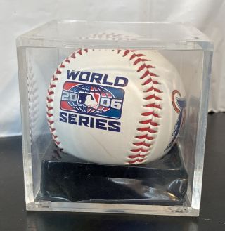 2006 Mlb World Series Official Rawlings Baseball - Cardinals Tigers