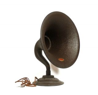 1924 Atwater Kent Model R Horn Radio Speaker Smallest AK Horn Just 16 