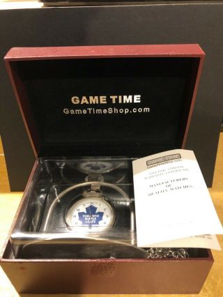 Toronto Maple Leafs Pocket Watch,  Game Time