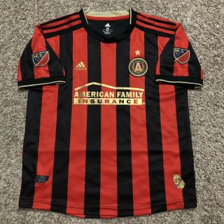 Mls Atlanta United Adidas 2019/20 Home Authentic Jersey 5 - Size Small