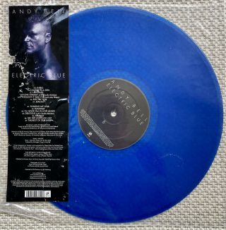 Erasure - Andy Bell - " Electric Blue " Ltd Edition Blue 12” Vinyl Rare Vg,