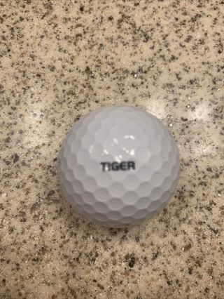 Tiger Woods Golf Ball In Us Open 2019 Pebble Beach.  Bridgestone.  Rare