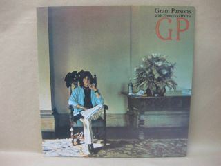 Gram Parsons - G P Gatefold Vinyl Album Reprise 1973 With Emmylou Harris