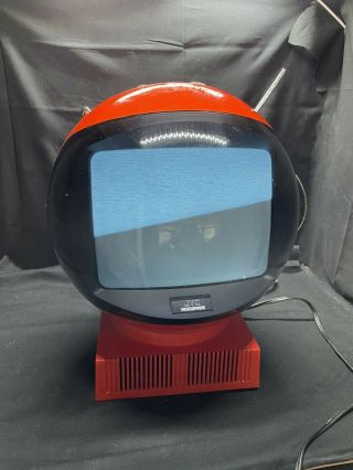 Vintage Jvc Videosphere Tv " Space Helmet " Model 3240