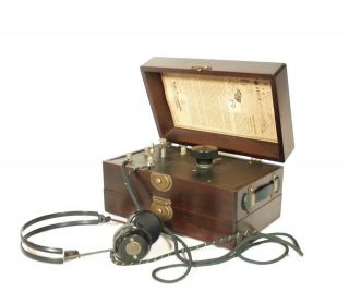 1922 Rca Radiola I With Perikon Crystal Detector Radio