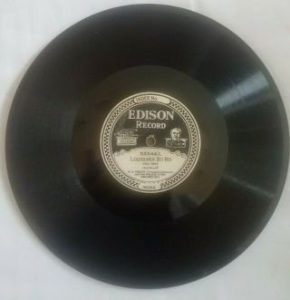 Edison Diamond Disc - 52244 Electric Speedy Boy/alfriedman - Louisiana Bobo/barolfe