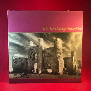 U2 The Unforgettable Fire 1984 Uk Vinyl Lp,  Inner Condit A