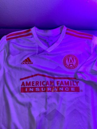 Mls Atlanta United Adidas 2018/19 Away Authentic Jersey - Size Large L