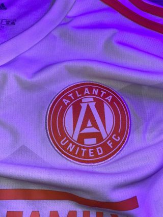 MLS Atlanta United adidas 2018/19 Away Authentic Jersey - Size Large L 3