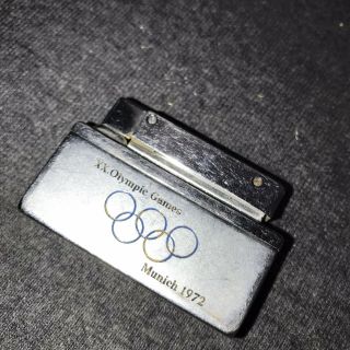 Xx Olympic Games Munich 1972 Consul Gas Cigarette Lighter West Germany