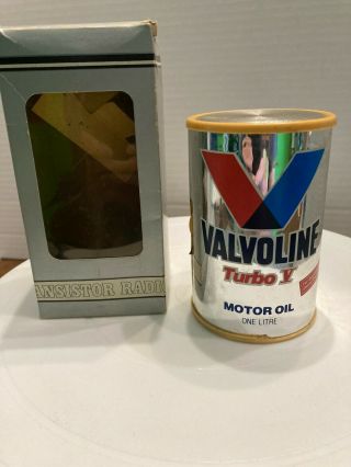 Valvoline Oil Promotional Am Radio Rare W/box