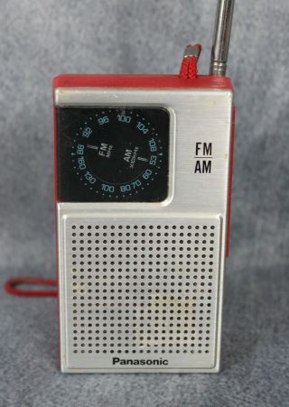 Vintage Transistor Radio Bundle Panasonic Rf - 506 Emerson P3766a Realtone 6 Trans