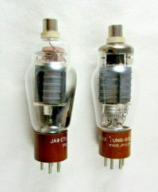 2e22 / Cv - 798 Jan Ctl Tung - Sol Pentode Transmitting Tubes,  Tv - 7 Test.  Dates 1965