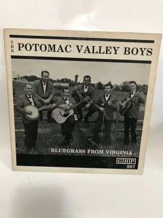 The Potomac Valley Boys - Bluegrass From Virginia (lp) 1970 Vg,  Autographed