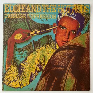 Eddie And The Hot Rods Teenage Depression Lp Uk,  Poster Punk