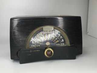 Vintage Bakelite General Electric Ge Tube Radio