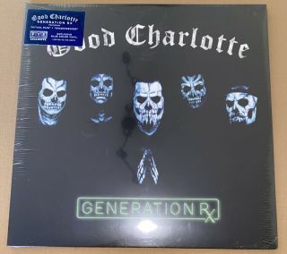 Good Charlotte Generation Rx Ltd Transparent Blue Vinyl Lp