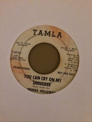 Northern Soul You Can Cry On My Shoulder/ How Many Times.  Brenda Holloway