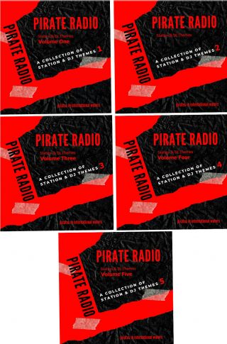 Pirate Offshore Radio Station & Dj Themes Vols 1,  2,  3,  4 & 5 Listen In Your Car