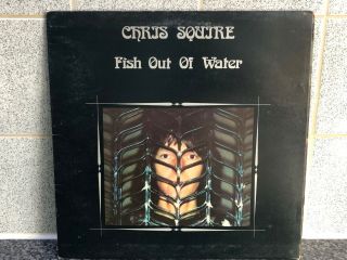Chris Squire Fish Out Of Water 1975 Atlantic K50203,  Poster Ex/vg,