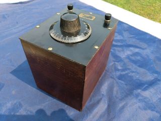 Antique 1924 Ferbend Electric Co Radio Wave Trap