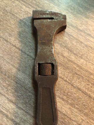 Fairmount 5” Pierce Arrow Adjustable Bicycle Wrench Rare Tool Quality (5) 3