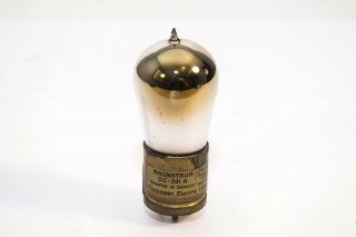 Amateur Wireless Early Obscure Magnatron Dc - 201 A Vacuum Tube Good Test Result
