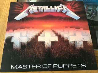 Metallica - Master Of Puppets (blue Vinyl) - Record Lp Album
