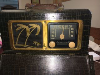 Vintage Admiral Radio Model 6p32 - 6e1n