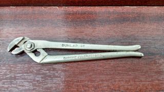 Vintage Dunlap Bt Small Slip Joint Pliers 4.  1/2 "