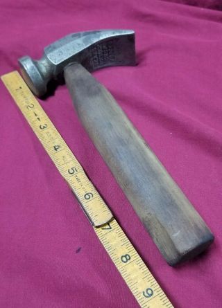 VINTAGE COBBLER ' S HAMMER / LEATHER TOOL SEARS ROEBUCK DROP FORGED SHOEMAKER 3