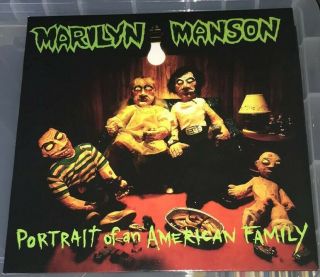 Marilyn Manson - Portrait Of An American Family - Blue Vinyl (record Lp Album)