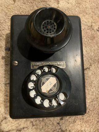 Vintage 1930s? Stromburg Carlson 1157 - Byz Org Antique Wall Telephone Parts Only
