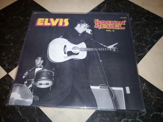 Elvis Presley The Rockin´rebel Vol.  Ii Rockabilly Tip Top Gatefold Sleeve