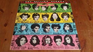 The Rolling Stones – Some Girls Vinyl Lp Album Diecut 33rpm Cun 39108 1978