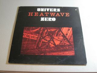 Univers Zero - Heatwave - Lp 1987 Cuneiform Records Rune 9