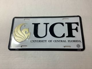 Ucf University Of Central Florida License Plate / Car Tag