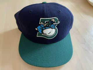 Bangor Blue Ox 1996 Era 5950 Fitted Cap,  Size 7 3/8,  Pre - Owned