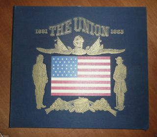 Rare Civil War Album Set - 1861 - 1865 The Union - Columbia - Dl244 Cd