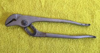 Diamalloy No.  Hl 110 Adjustable Groove - Joint Pliers Made In Duluth Minnesota Usa